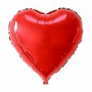 Шар из фольги « Сердце красное» (большое) 73 см.