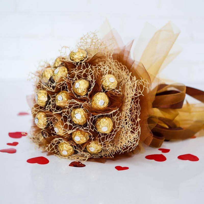 Букет из конфет Ferrero Rocher