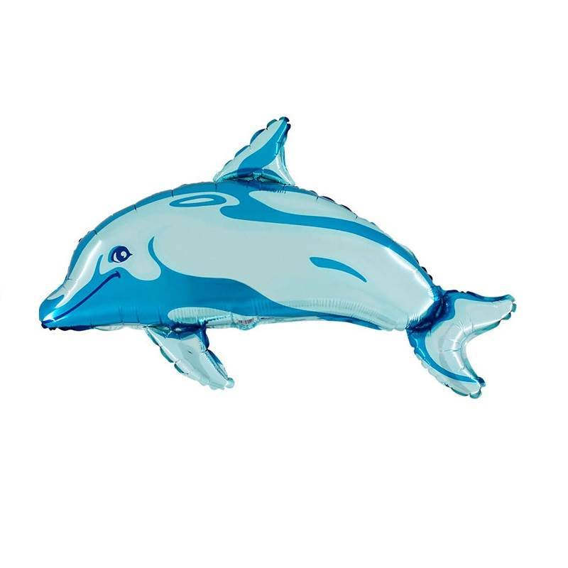 Фольгированный шар "Дельфин"