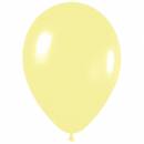 Пастельные нежно-желтые шары с гелием