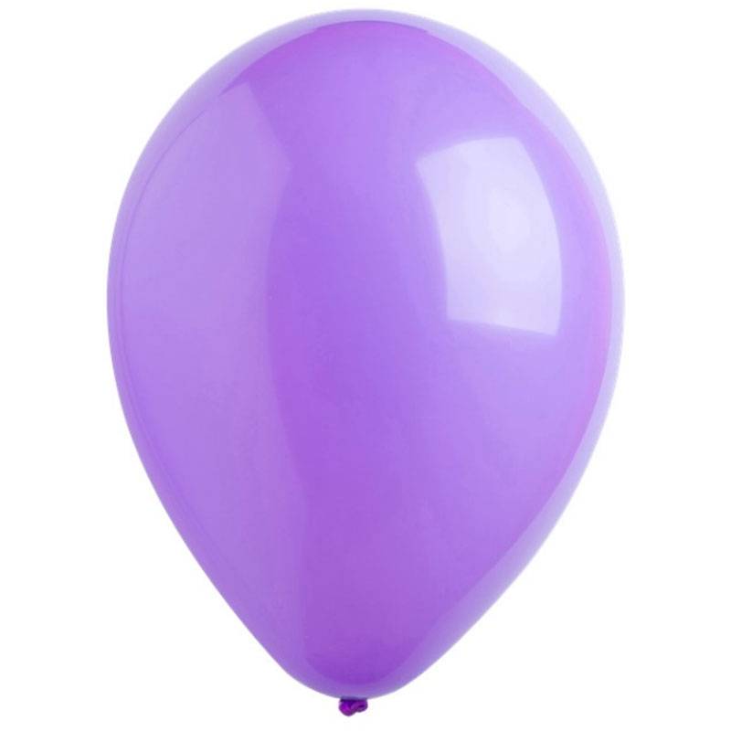 Пурпурные латексные шары с гелием