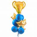 Связка из шаров для победителя "Золотой кубок чемпионов"